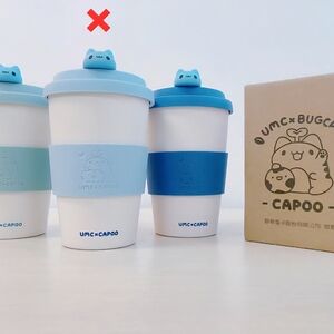 Official UMC x Bugcat Capoo Limited Edition Sustainable Mug Cup (Light Blue)
